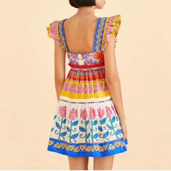 Farm Rio Garden Minidress - Picture 2 of 5